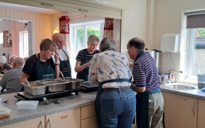 Thriving Lunch Club in Lambourn!